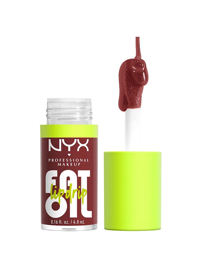 Fat Oil Lip Drip, Moisturizing, Shiny, Vegan Tinted Lip Gloss, Non-Sticky Finish, 12H Hydration - SPRINKLE SPRINKLE