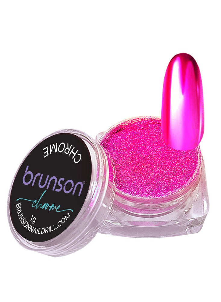 Chrome Nail Metallic Powder Holographic Mirror Effect Nail Art Manicure