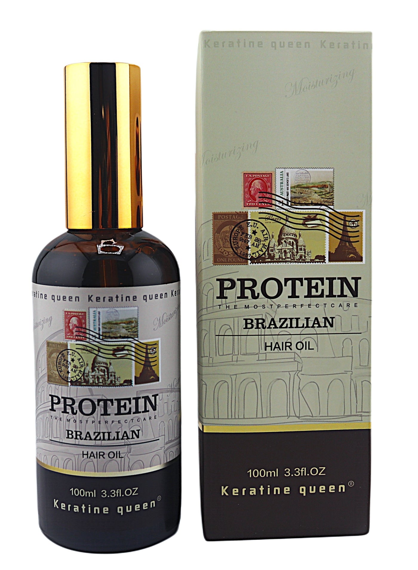 Keratine Queen Protein Brazilian Hair Oil 100ML