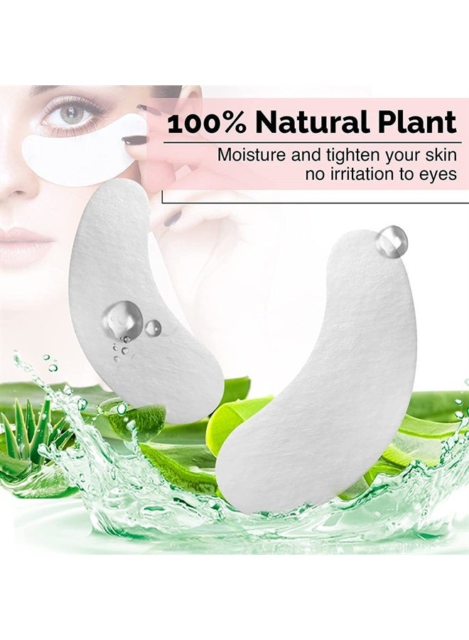 200 Pairs GreenLife 100% Natural Eyelash Extension Under Eye Gel Pads patches kit Collagen Aloe Vera Hydrogel Eye Patches Eyelash Extension Supplies Tools, Lash Extension Supplies (100 200 400 Pairs)