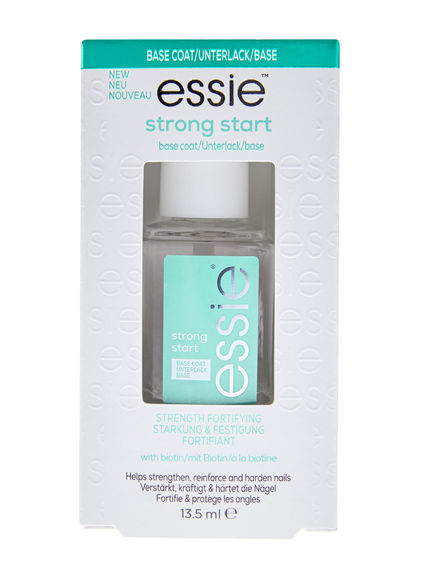 Strong Start, Nail Polish Base Coat, 13.5 ml
