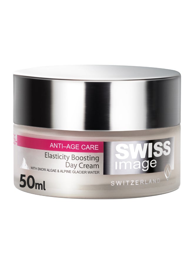 Anti-Age Care Elasticity Boosting Day Cream for Face, Collagen Boosting Cream for Women, Reduces Appearance of fine Lines And Wrinkles, Moisturizes Skin, Suitable for All Skin Types, 50ml