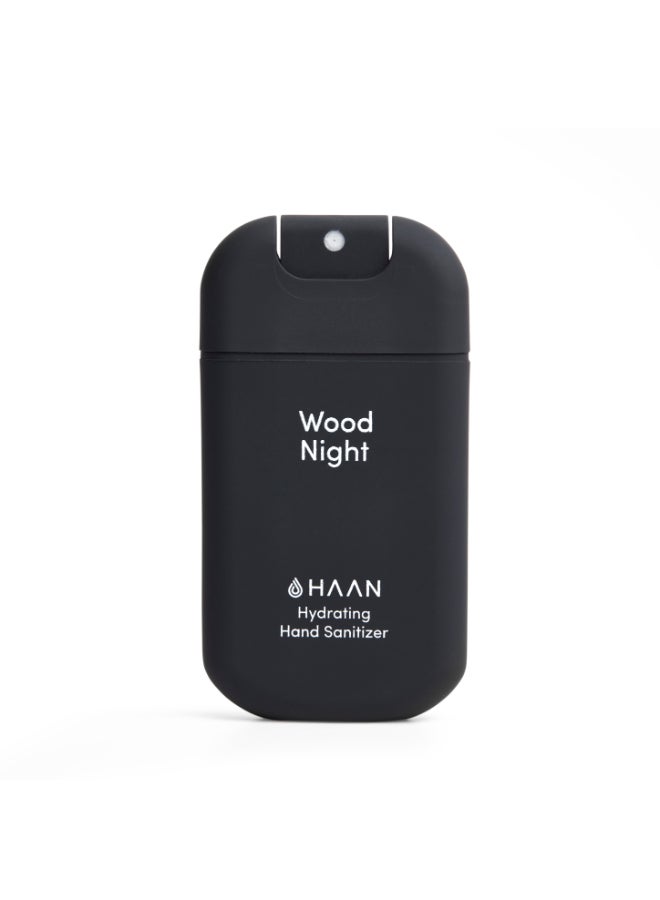 Wood Night Hand Sanitizer - Kills Germs with a Warm, Woody Scent, Leaves Hands Feeling Clean and Lightly Fragranced (30 ml)