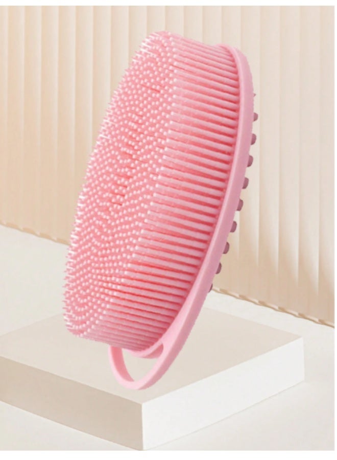 2-in-1 Silicone Bath Brush for Body Exfoliating & Cleaning | Ideal for Sensitive Skin | High-Quality Silicone