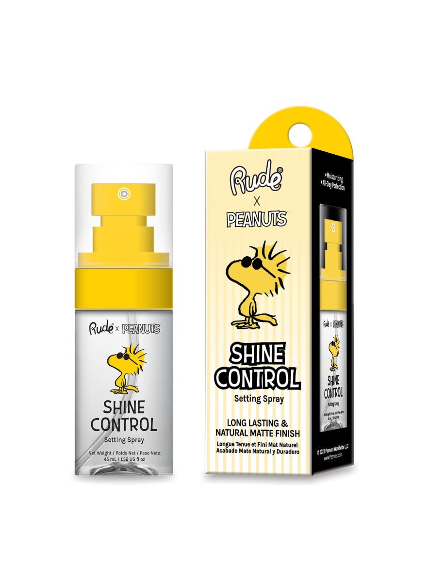 Peanuts Shine Control Setting Spray
