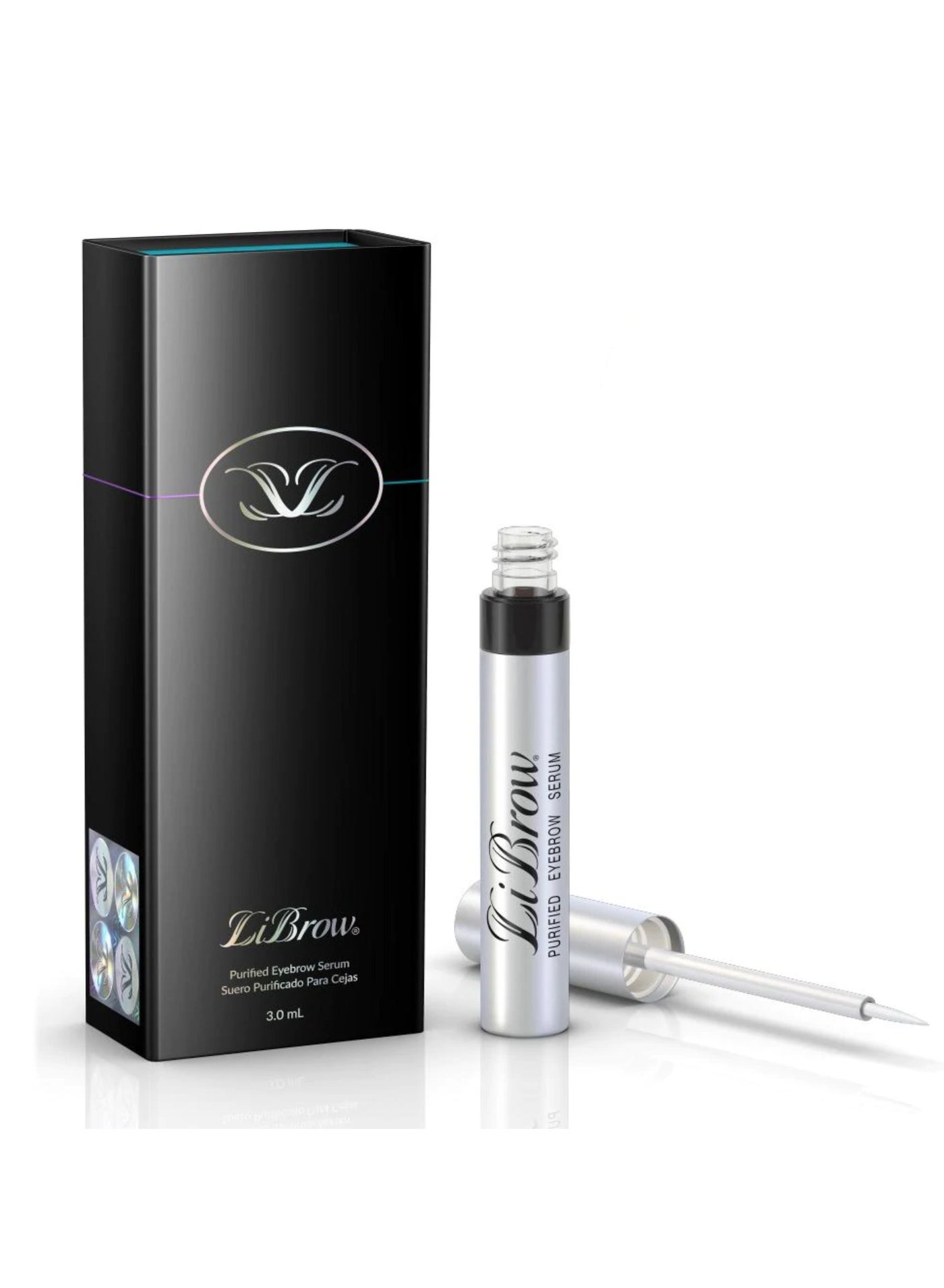 Eyebrow Serum – Hair Growth Serum for Fuller, Thicker Brows – Infused with Vitamin C – Eyebrow Gel Alternative for Natural Brow Enhancement – 3ml (3 Months Supply)