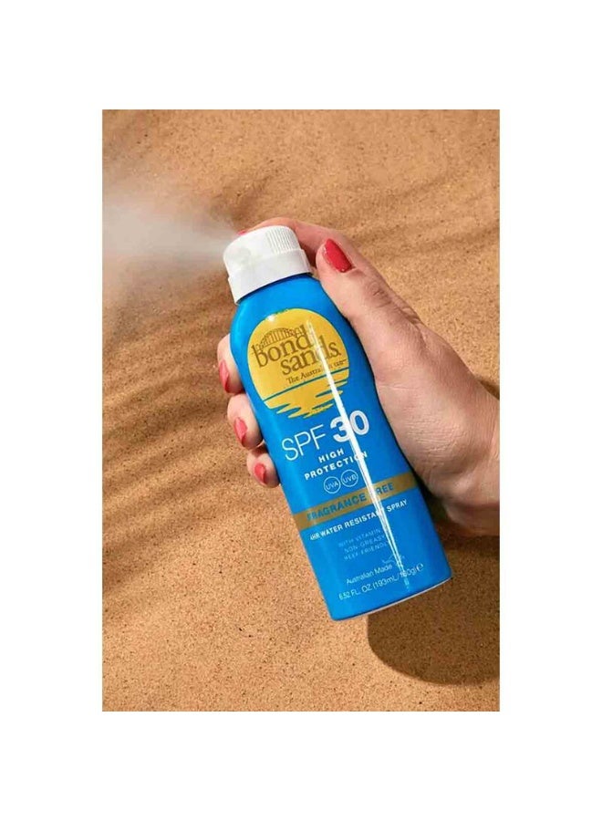 SPF 30 Aerosol Mist Spray Fragrance Free 160g | Continuous Broad Spectrum UVA UVB Body Sunscreen Spray | Water-Resistant Lightweight Fragrance-Free Sun Protection Mist | Reef-Safe Daily SPF Spray - image 4