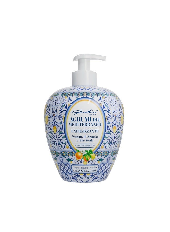 Sapone Liquido Faenza Agrumi 500Ml Refreshing Citrus Liquid Hand Soap