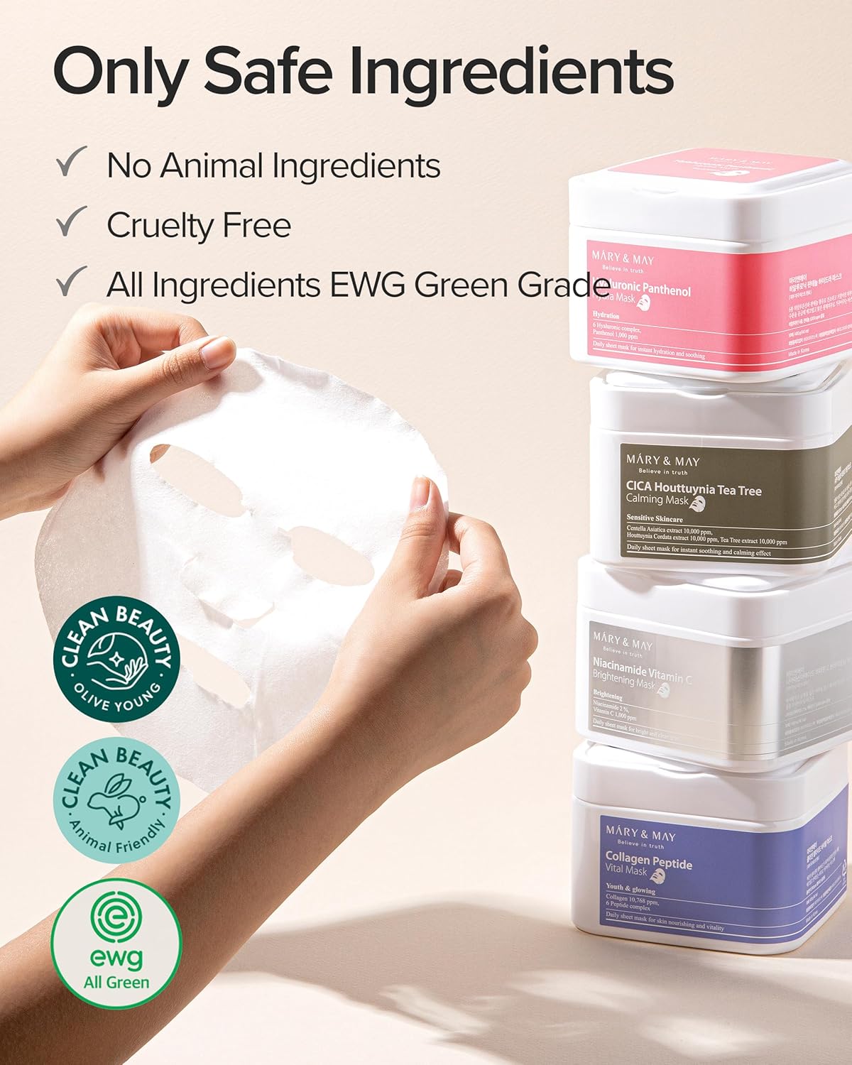 Collagen Peptide Vital Mask - Daily Pull-Out Sheet Mask for Youthful Skin - image 6