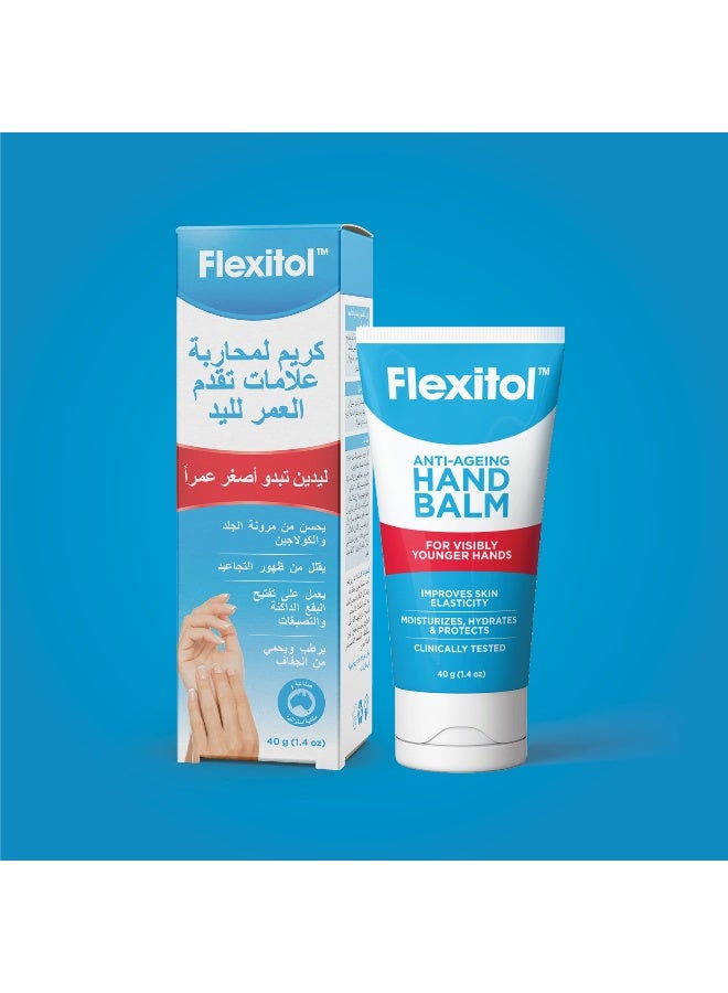 Flexitol Anti-Ageing Hand Balm for Wrinkles & Dry Hands, Skin Firming Moisturizer – 40g - image 3