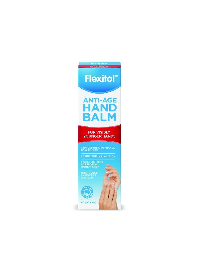 Flexitol Anti-Ageing Hand Balm for Wrinkles & Dry Hands, Skin Firming Moisturizer – 40g