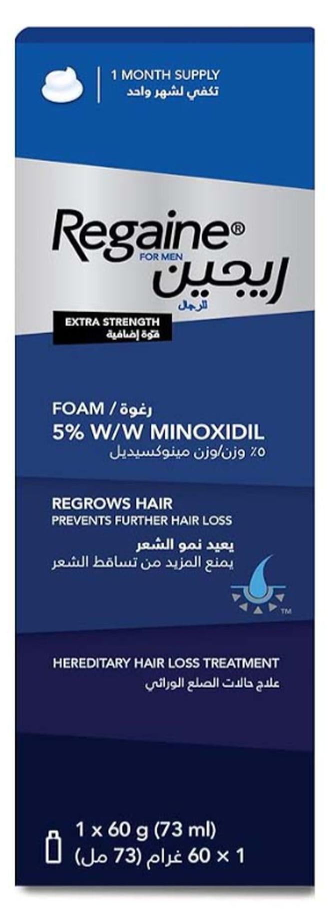 Foam 5% Minoxidil 60Gm