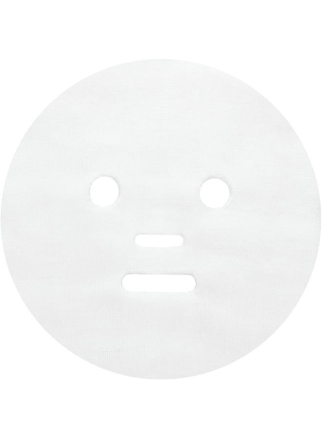 150 Pieces Pre-cut Gauze Facial Cotton Beauty Gauze Skin Care Face for Facial Spa, High Frequency (8 x 10 Inch, Round Face Style)