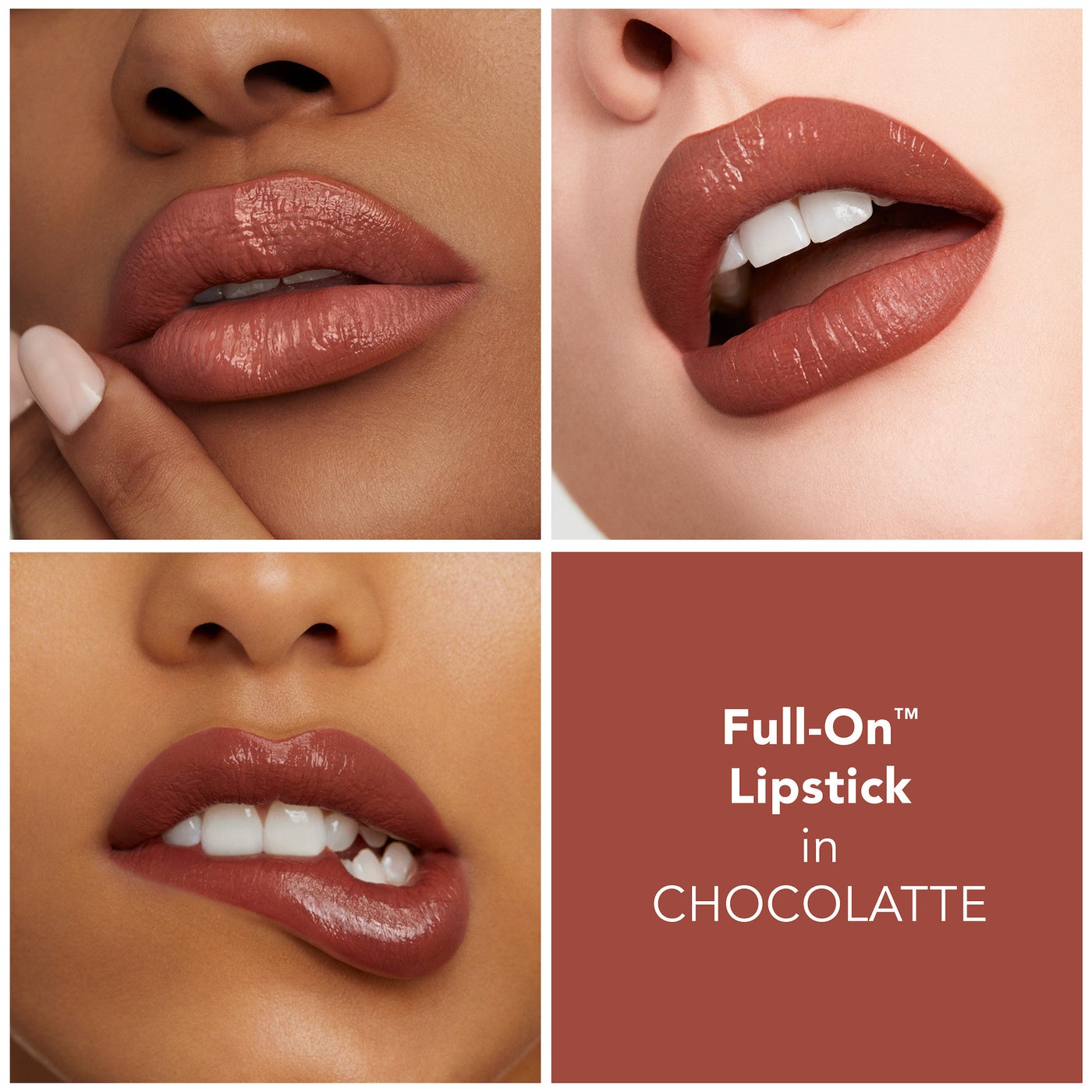 Full On Plumping Lipstick Satin Choco Latte - image 3