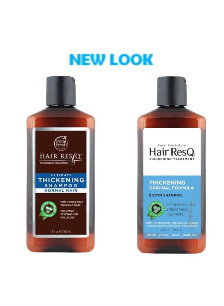 Petal Fresh Pure Hair Rescue Thickening Shampoo 12 Oz