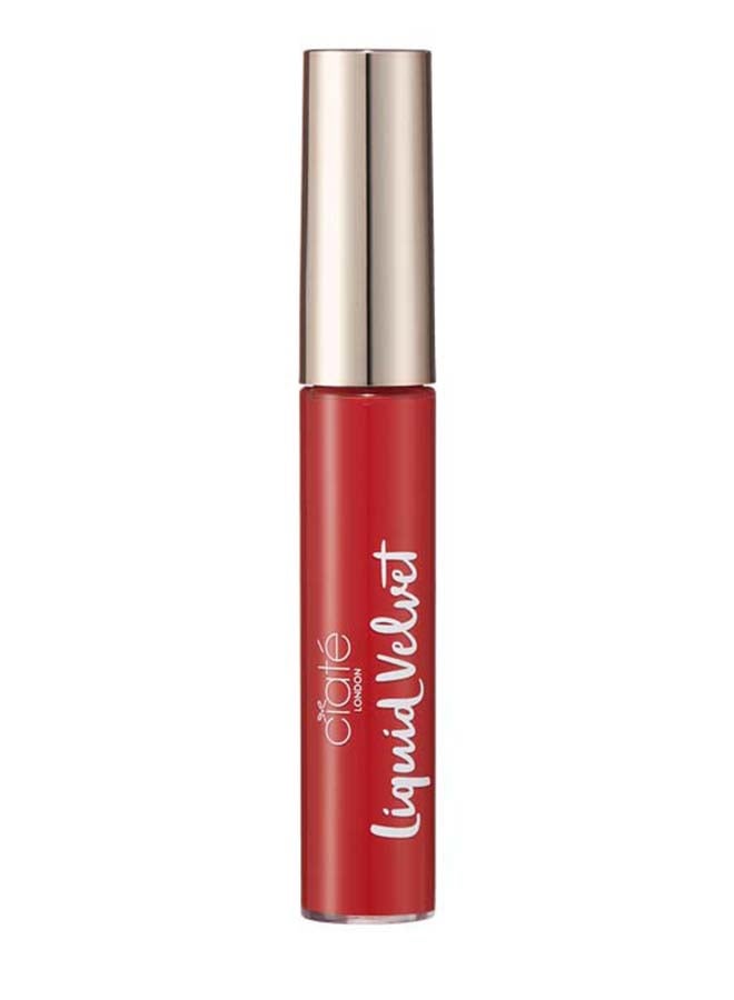 Liquid Velvet Matte Liquid Lipstick Deep Red