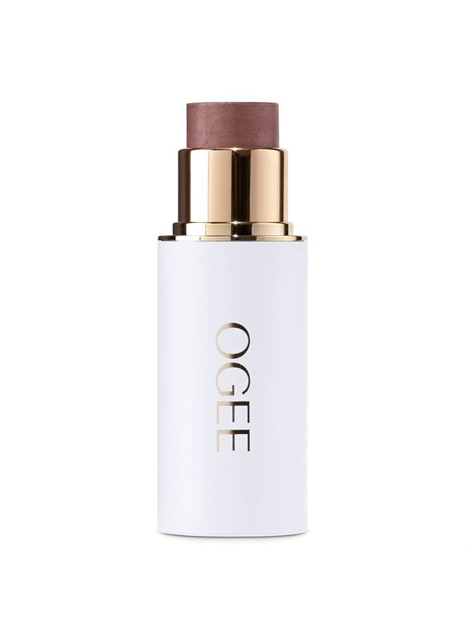 Sculpted Face Stick (COPPER - RADIANT COCOA) Certified Organic Multi-Use Bronzer & Contour Makeup