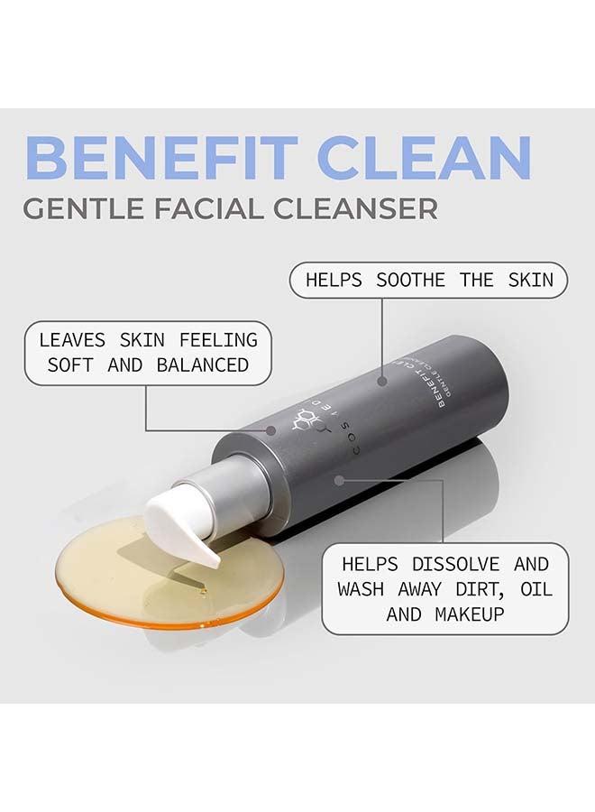 Benefit Clean Gentle Daily Face Cleanser PHA Polyhydroxy Acid Formula | For Sensitive Normal And Combination Skin 150ml - image 2
