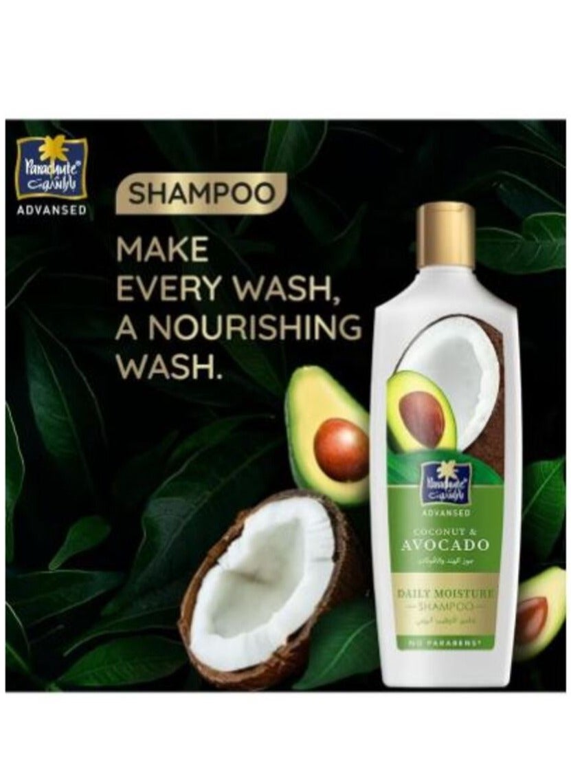 Daily Moisture Shampoo with Avocado and Coconut 340 ML