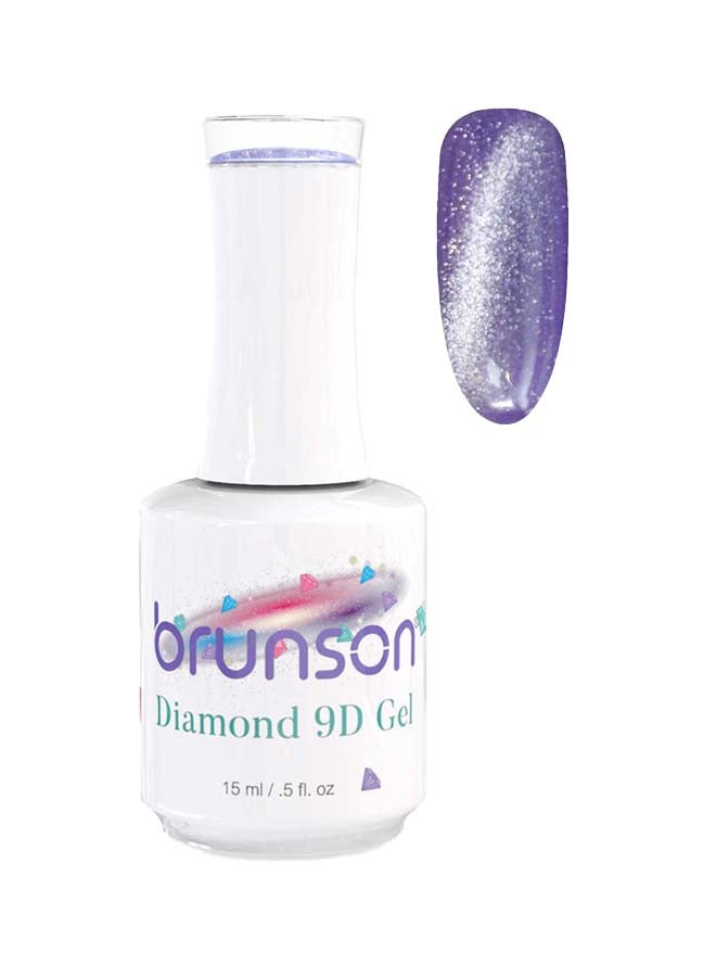 Diamond 9D Magnetic Cat Eye Gel Reflective Diamond Gel Nail Polish 15ml Soak Off Gel Polish BD9D019