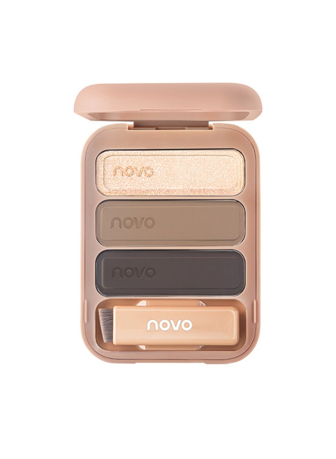 Eyebrow Powder Makeup Kit- 3 Color Eyebrow Powder Palette Professional Eye Makeup Eyebrow Filler Shadow Hairline Powder