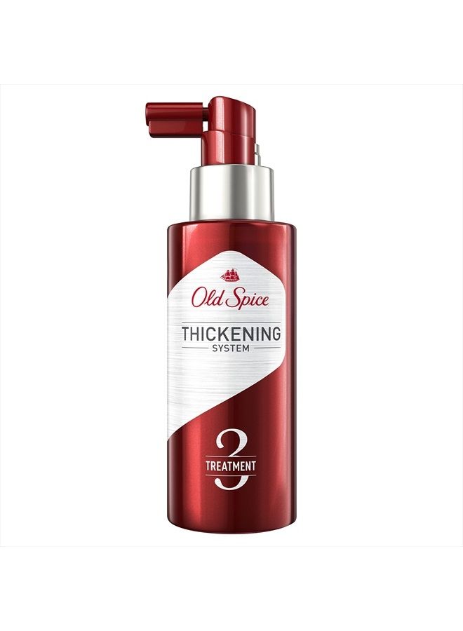 Hair Thickening Treatment for Men, Infused with Castor Oil, Step 3, 3.7 Fl Oz