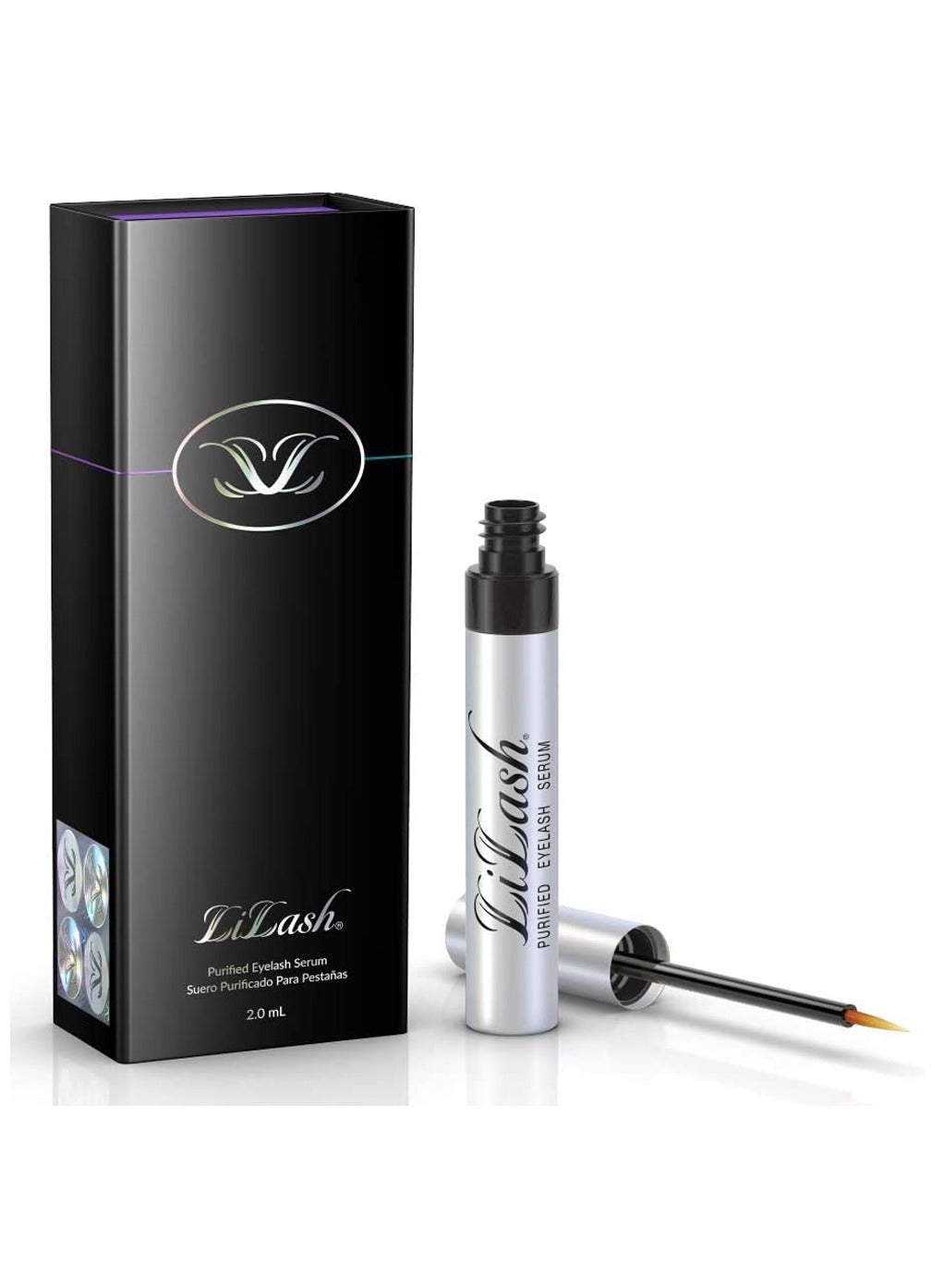 Eyelash Serum Advanced Lash Serum for Longer, Fuller Eyelashes, Promotes Natural Lash Growth & Strength – 2ml (3 Month Supply)