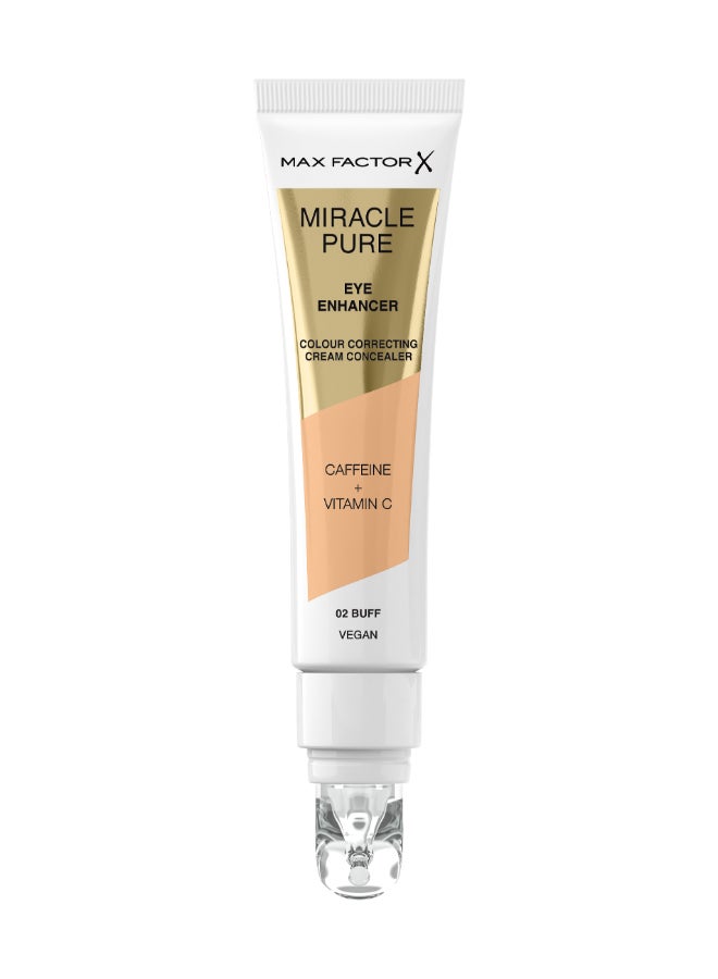 Miracle Pure Eye Enhancer - Colour-Correcting Concealer - 02 - Buff, 10ml