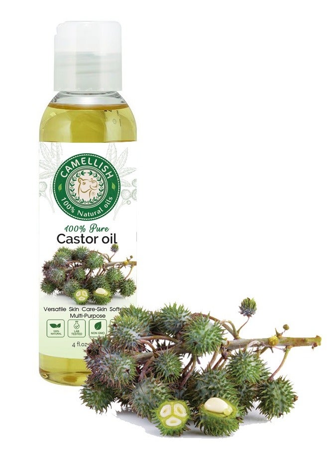 Natural castor oil 100% to moisturize hair from Camellish