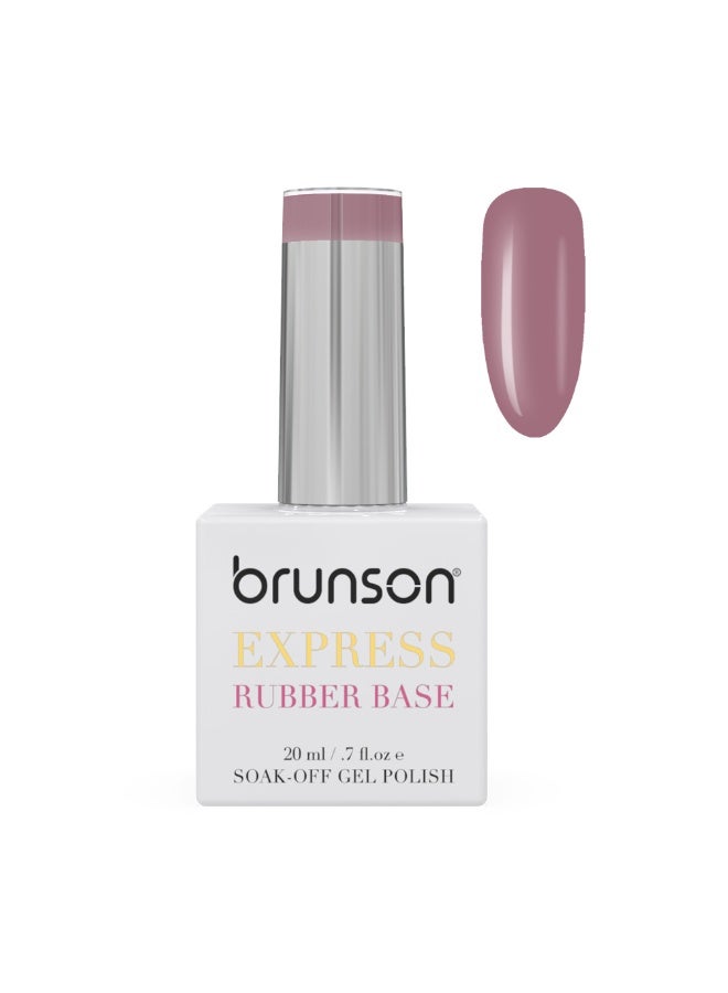 Rubber Base Gel Nail Polish 20Ml - French Rubber Base Coat Long-Lasting, Durable And Chip-Resistant Nail Strengthener Gel Nail Polish Base Coat For Manicure And Pedicure