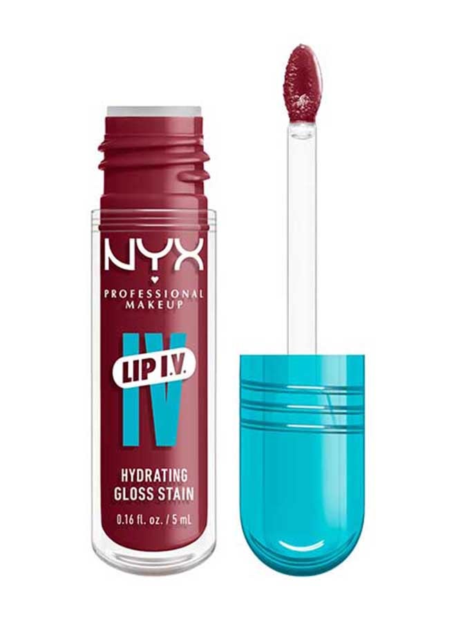 Lip Iv Hydrating Gloss Stain Lip Gloss + Serum Up To 12Hr Hydration High Pigment Wet Shine Finish Bubblegum Burst