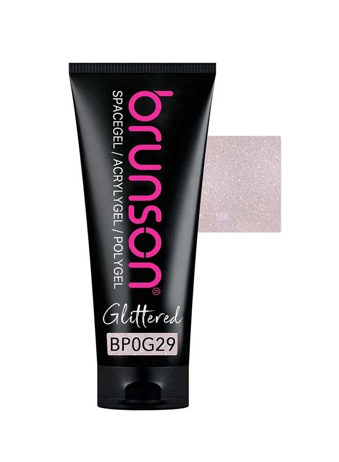 Polygel 60g offers salon-quality nails in 1 Sec, Poly nail gel with shimmer long-lasting acrylic nails. Soak off with UV/LED hard gel for nail extension, builder gel for fake nails, manicure nail art