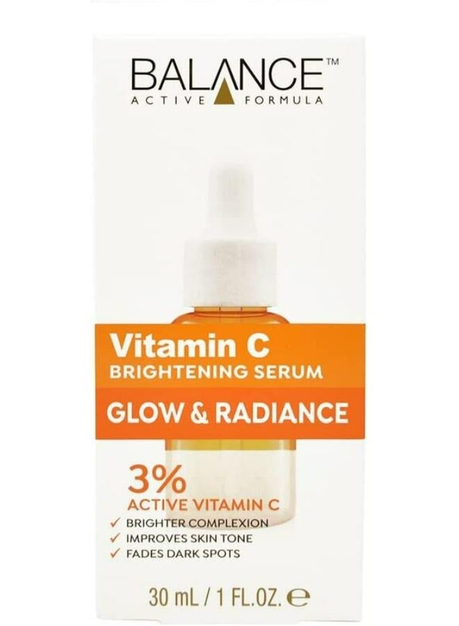 3% Active Vitamin C Brightening Serum, 30 ml