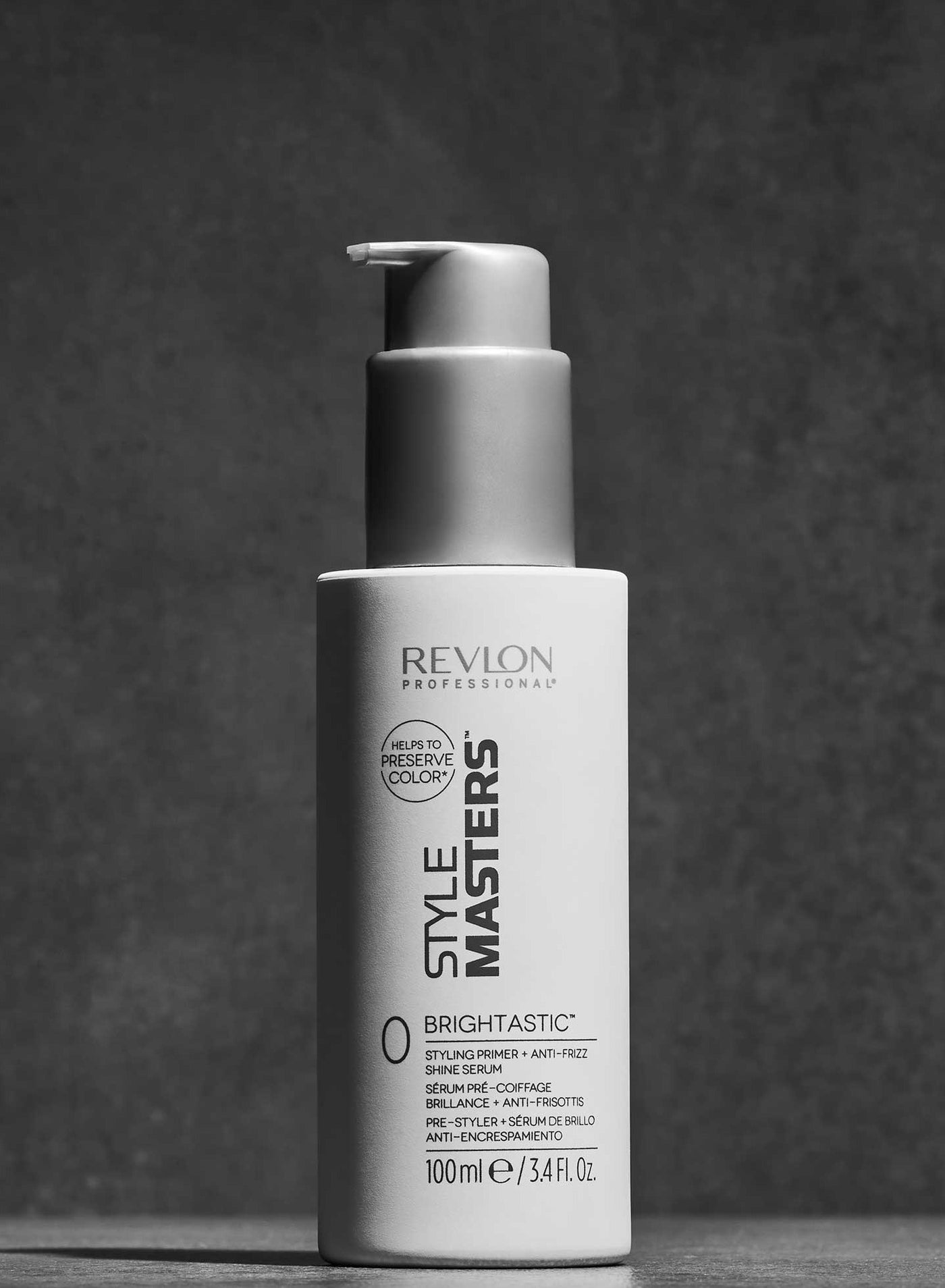 Style Masters Brightastic Styling Premier + Anti Frizz Shiner Serum, Pre Styler, 100ml