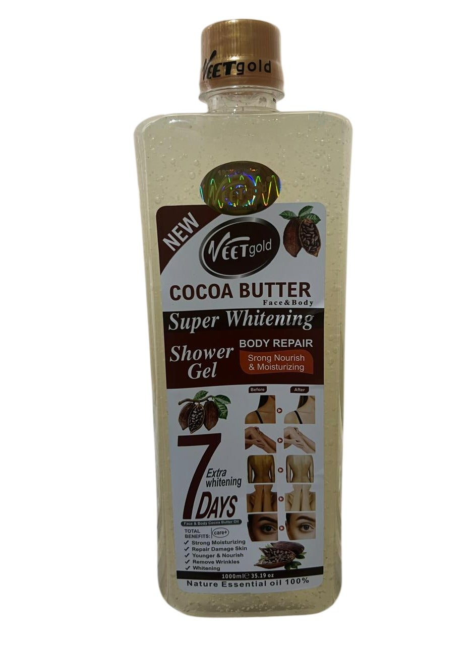 Cocoa Butter Super Whitening Shower Gel 1000 ML