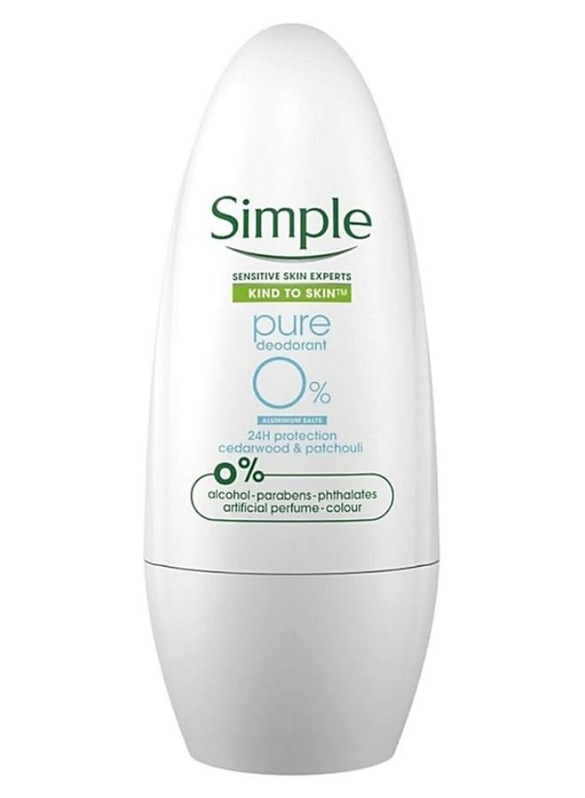 Roll On Deodorant Pure Anti-Perspirant 45 ml