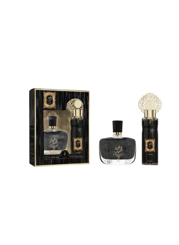 OUD AL LAYL ASWAD 100ML+DEO SET 200 ML - image 2