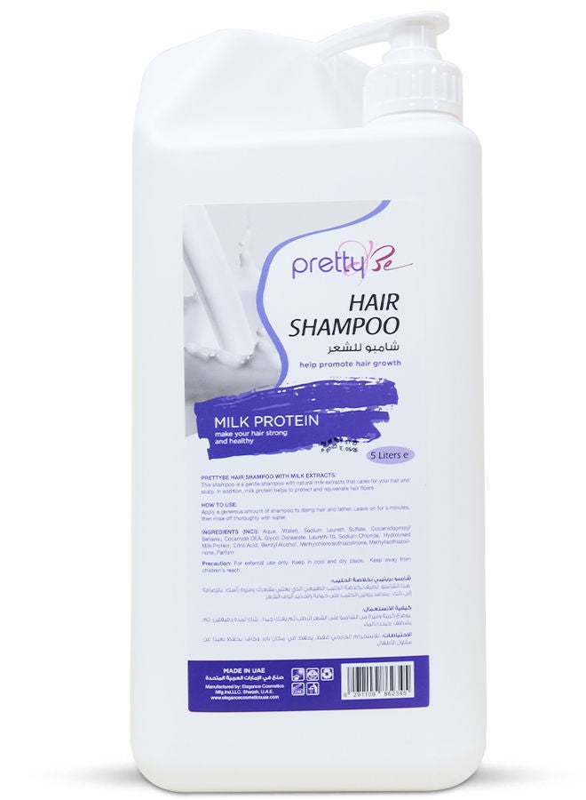 Hair Shampoo with Milk Protein Extracts 5L