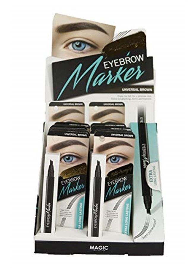 Microblading Tattoo Eyebrow Ink Pen Long Lasting Eye Brow 3D Fork Makeup Marker