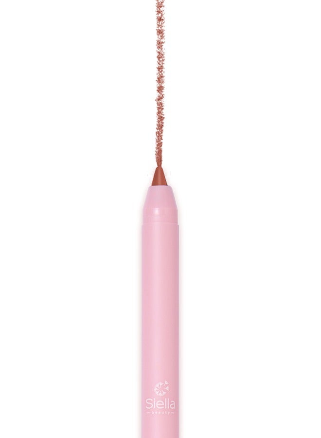 The Lip Liner Hazelnut For 16H Long Lasting and Transfer Proof