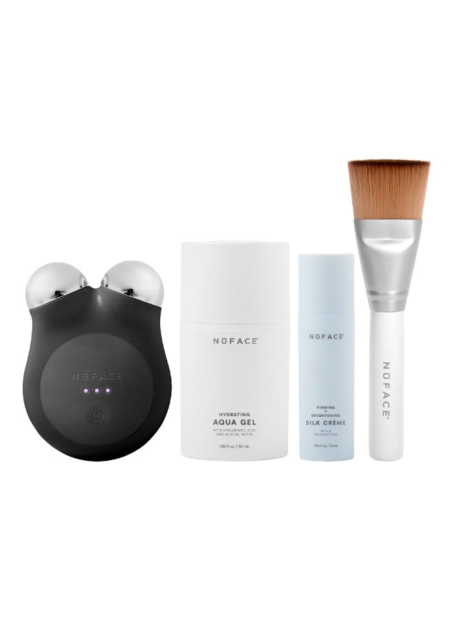 NuFACE® MINI+ Starter Kit - Midnight Black