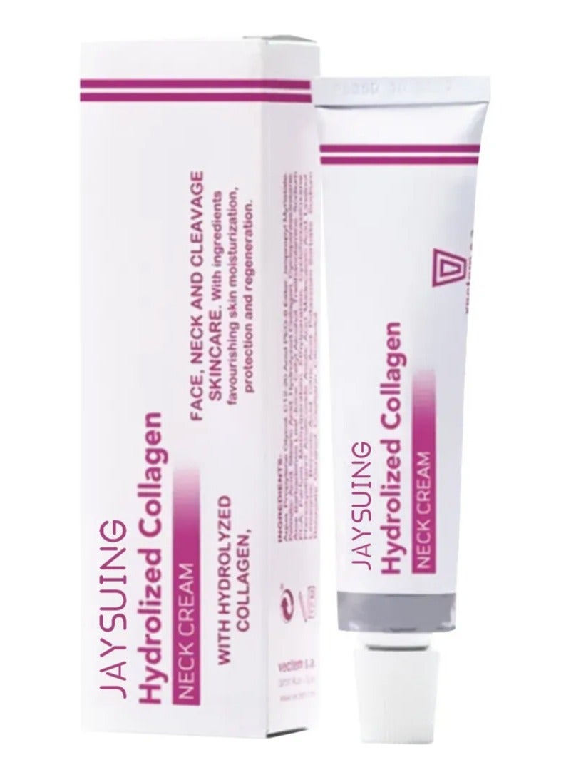 Hydrolized Collagen Neck Cream Collagen Neck Firming Cream Hydrolyzed Collagen for Delay Skin Ageing Improve Natural Moisturising Smooth Skin Acid Anti-Wrinkle Skin