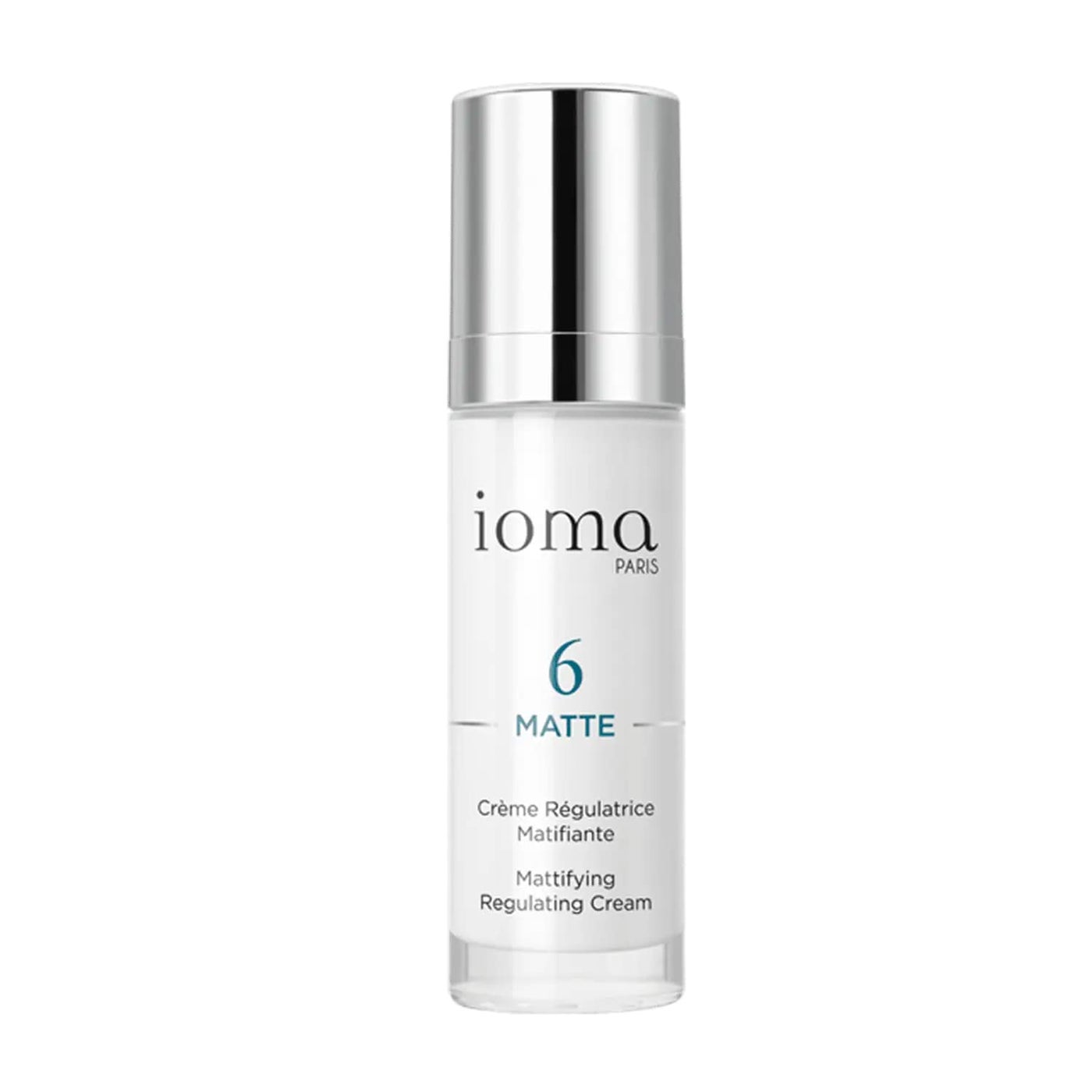 IOMA Paris - MATTE Mattifying Regulated Cream - Lightweight Shine-Reducing Cream for Oily or Breakout-Prone Skin, Day & Night Cream for Face and Neck, (30 ml)