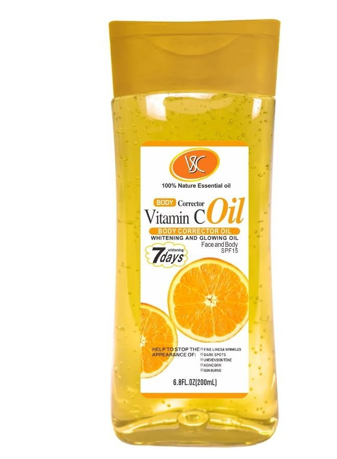 Vitamic C Super Whitening Oil Body Repair 200 ML