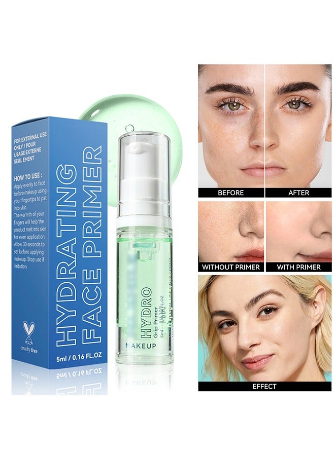 Hydrating Face Primer - Jelly Grip Hydrating Primer | Hydrates Skin & Grips Makeup for Long Lasting Performance | Vegan & Cruelty Free