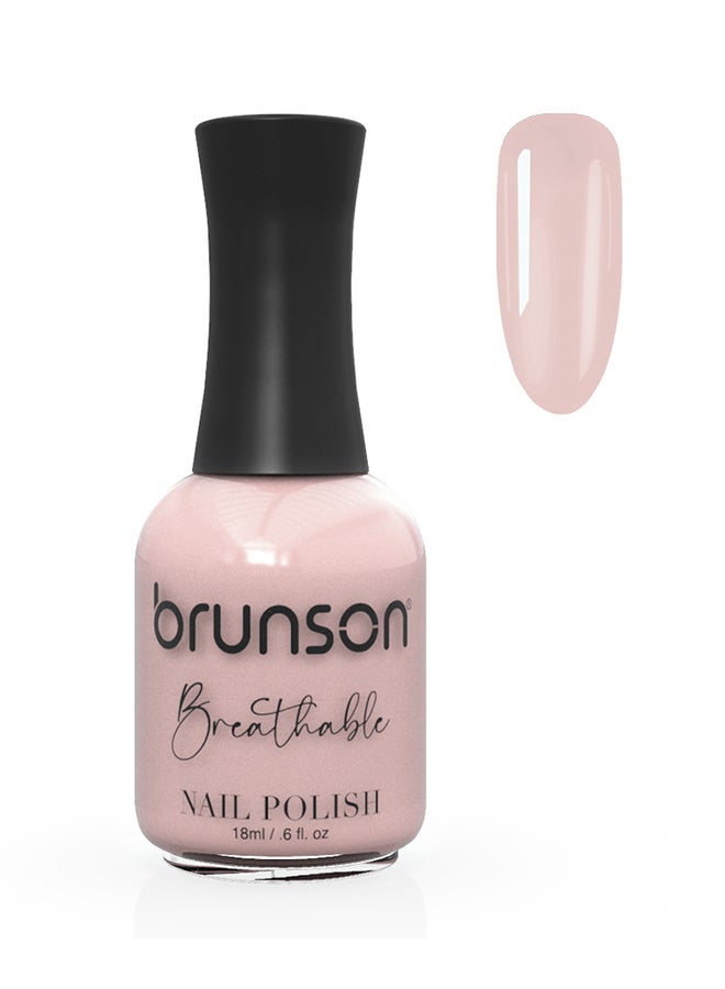 Breathable Nail Polish Halal nail polish Wudu friendly Quick-Dry Vegan long lasting but easy peel off   18ml BH058