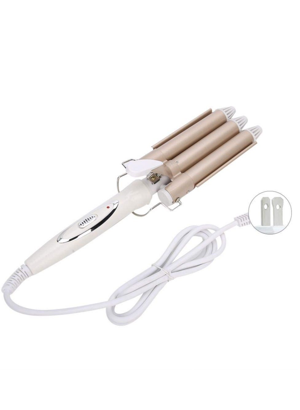 3-barrel Hair Curler Hair Curling Stick Curling Iron Wand Hairdressing Perm Styling Tool