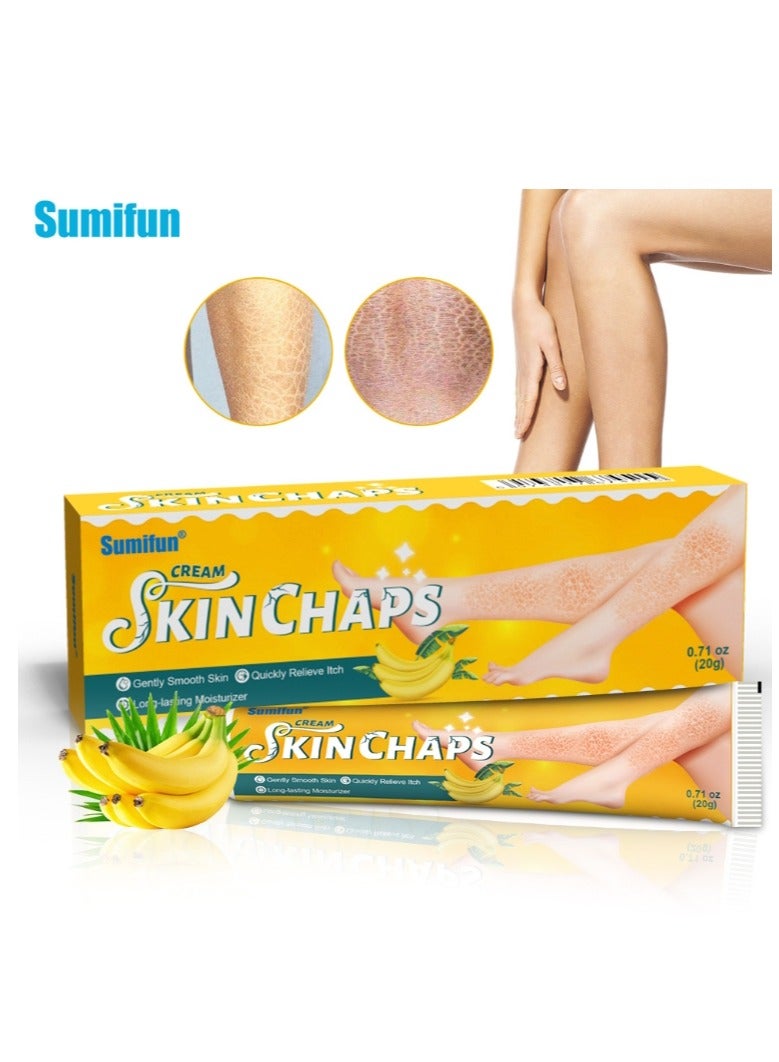 Scale Snakeskin Cream Skin Chaps Cream Softens Keratin Gentle Smooth Skin Whitening and Moisturizing Relieves Itching Herbal Ointments 20g