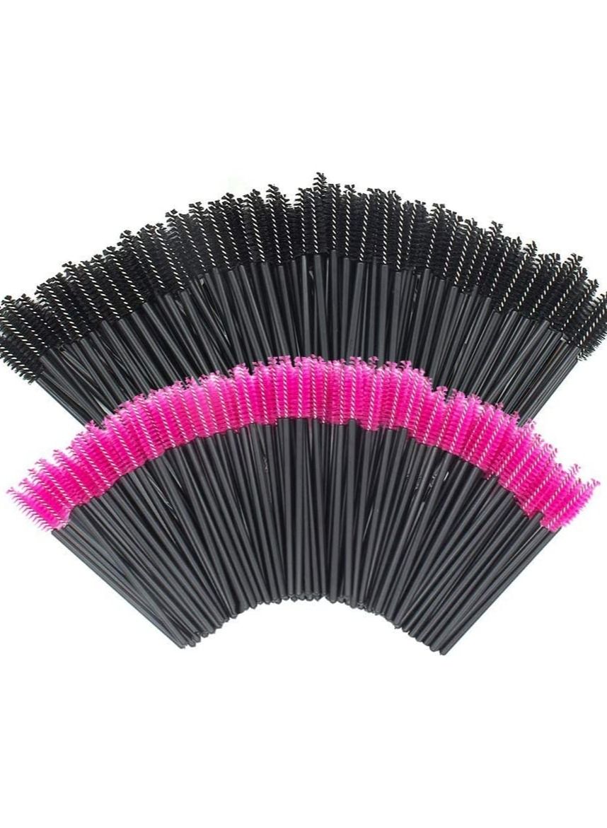 100-Piece Disposable Eyelash Mascara Brushes Makeup Brush
