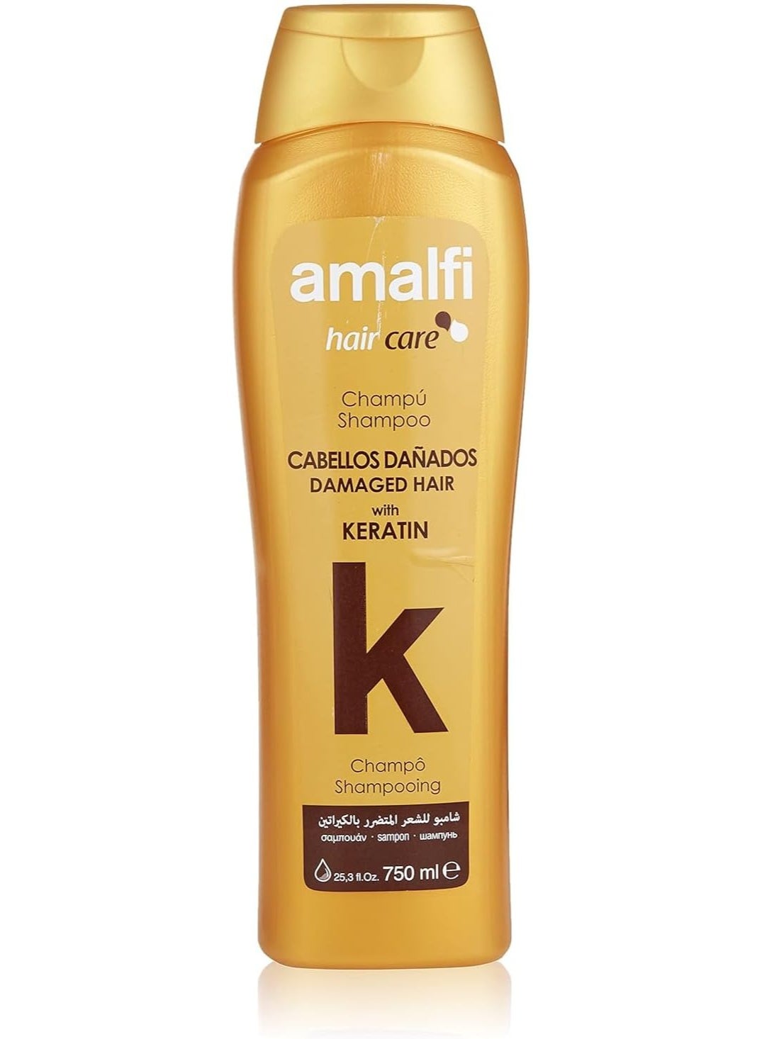 Hair Care Shampoo Keratin Damaged Argan 750 ML